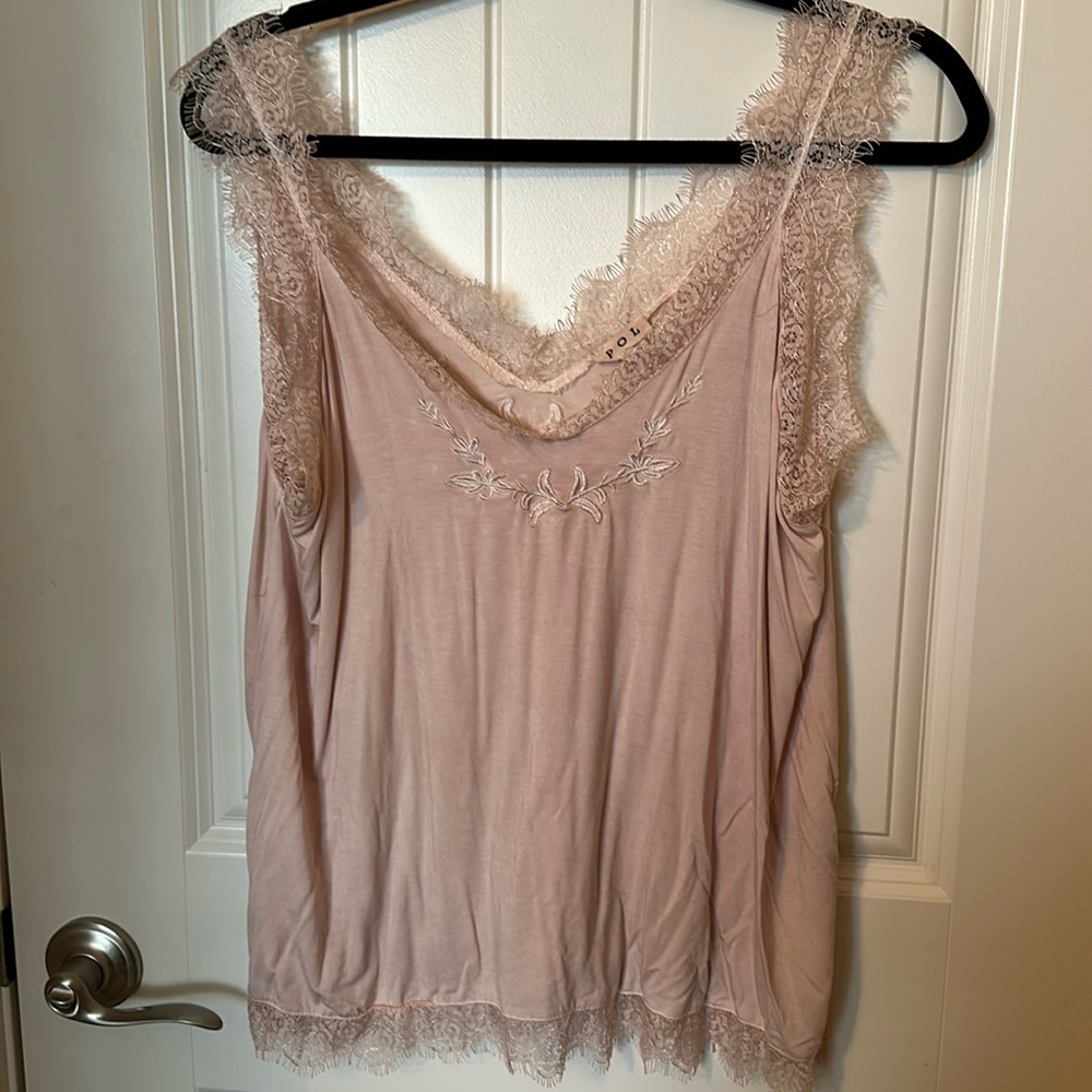 POL lace tank
